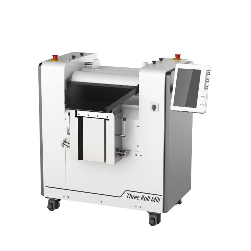 鉅信-高精度三滾筒混料機 JUX-120E-450