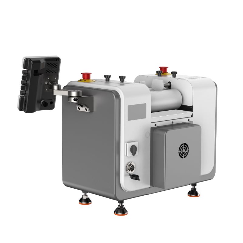 鉅信-高精度三滾筒混料機 JUX-80E Pro